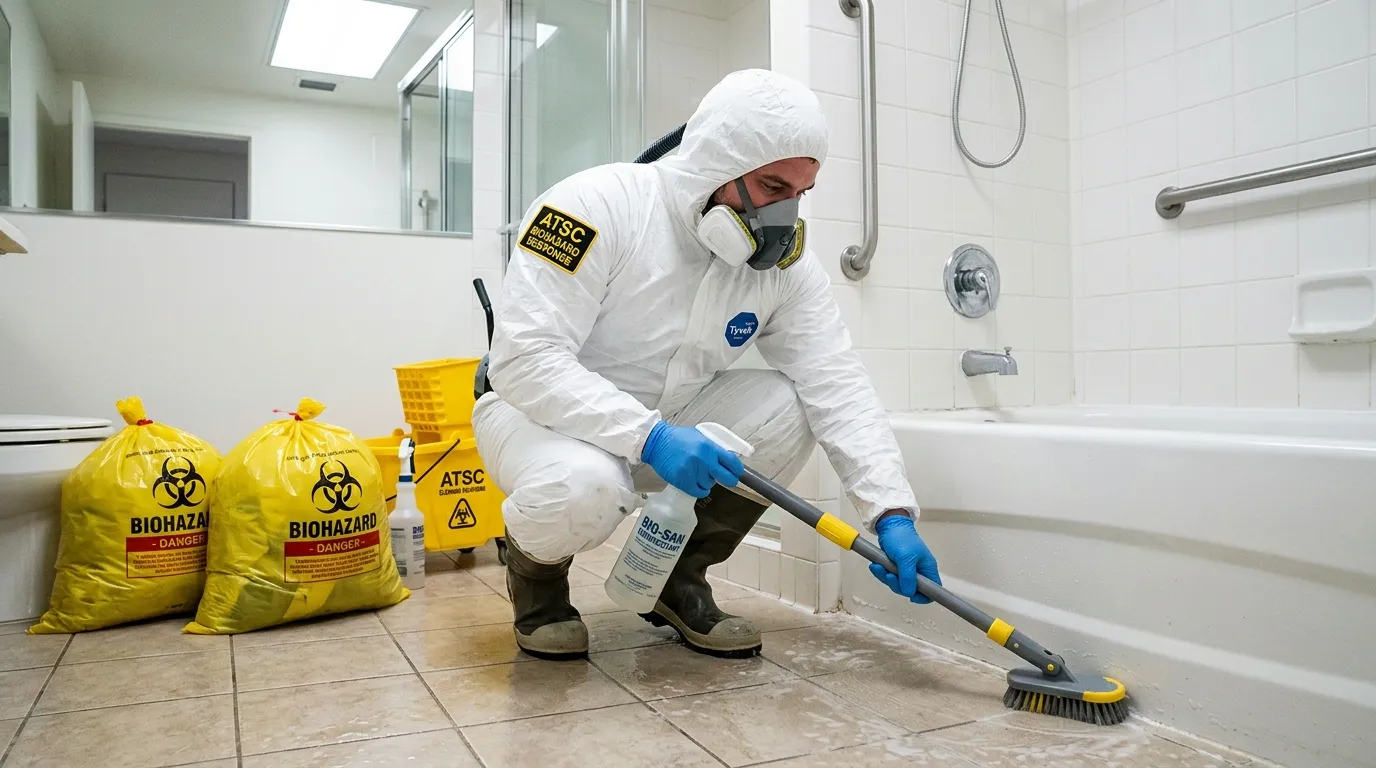 Decontamination equipment deployed for Blood Cleanup in San Antonio